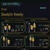 4 in 1 multi usb charging cable
